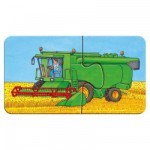  Ravensburger-07332 9 Puzzles - Les véhicules