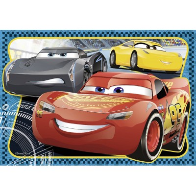 Ravensburger-07816 2 Puzzles - Cars 3