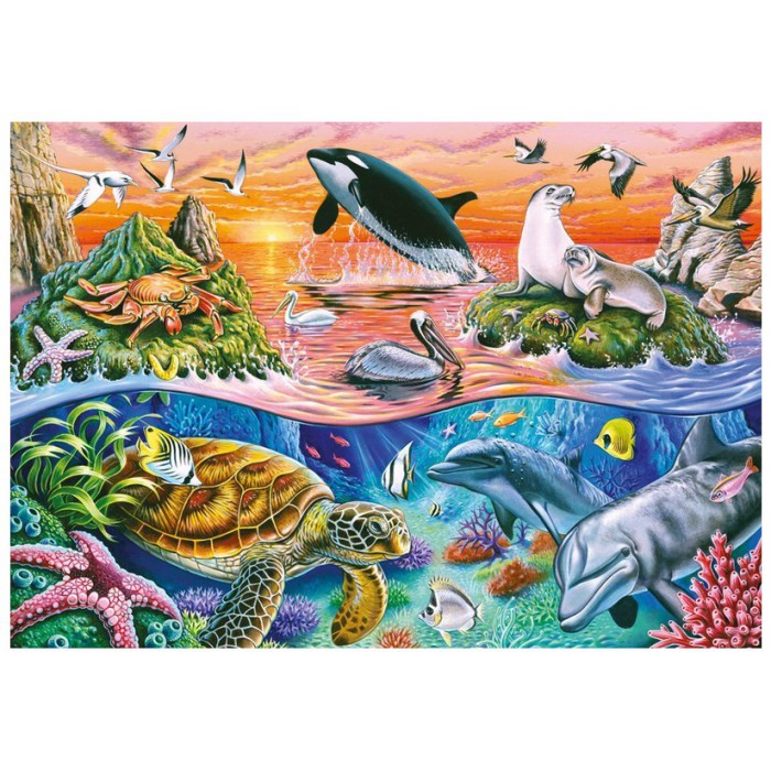 Puzzle  Ravensburger-10681 Océan