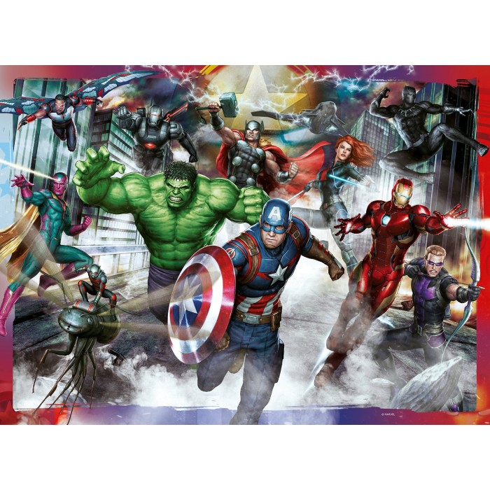 Puzzle Ravensburger-10771 Pièces XXL - Avengers