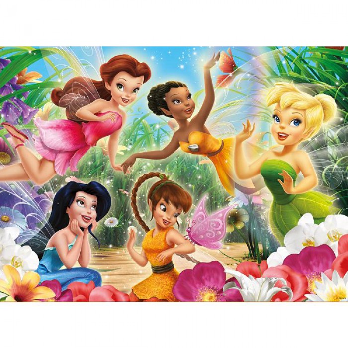 Puzzle Ravensburger-10972 Fairies : Mes Fées