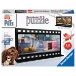 Ravensburger-11212 Puzzle 3D - The Secret Life of Pets