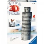  Ravensburger-11247 Mini Puzzle 3D - Tour de Pise