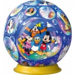  Ravensburger-11561 Puzzle 3D - Puzzle Balle - Personnages Disney