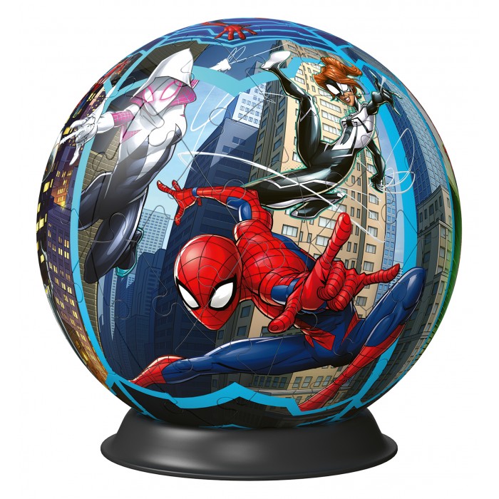  Ravensburger-11563 Puzzle 3D - Spider-man