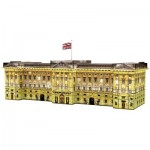  Ravensburger-12529 Puzzle 3D - Buckingham Palace by Night