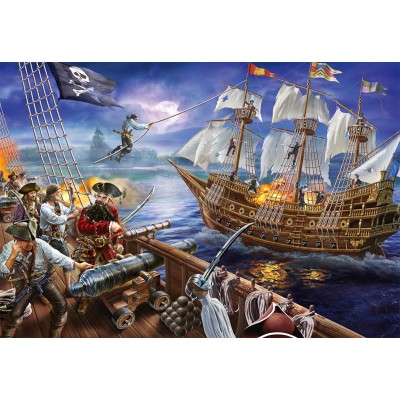 Puzzle Ravensburger-12759 Pièces XXL - Pirates