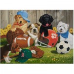 Puzzle  Ravensburger-12806 Let's Play Ball!