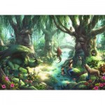  Ravensburger-12957 Pièces XXL - Escape Puzzle Kids - La Forêt Magique