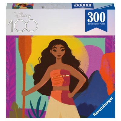 Puzzle Ravensburger-13375 Disney 100 ans - Vaiana