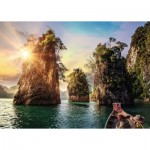 Puzzle  Ravensburger-13968 Nature Edition No 15 - Three Rocks in Cheow, Thailand