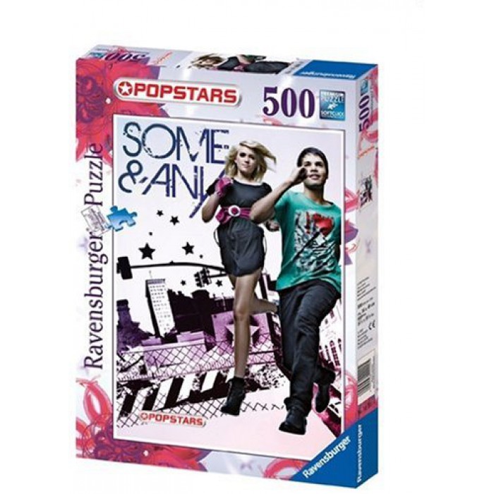 Puzzle Ravensburger-14132 Popstars