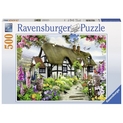 Puzzle Ravensburger-14709 Cottage de Rêve