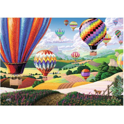Puzzle Ravensburger-14871 Pièces XXL - Brilliant Balloons