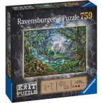  Ravensburger-15030 Exit Puzzle - Licorne