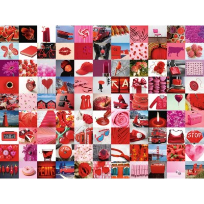 Puzzle Ravensburger-16215 Beautiful Red Things