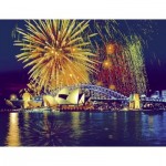 Puzzle  Ravensburger-16410 Fireworks Sydney