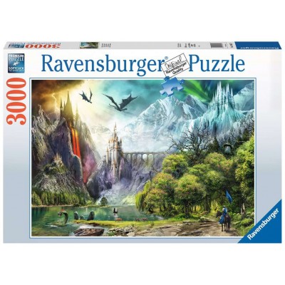 Puzzle Ravensburger-16462 Règne des Dragons