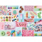 Puzzle  Ravensburger-16592 Sweets