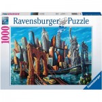 Puzzle  Ravensburger-16812 Welcome to New York