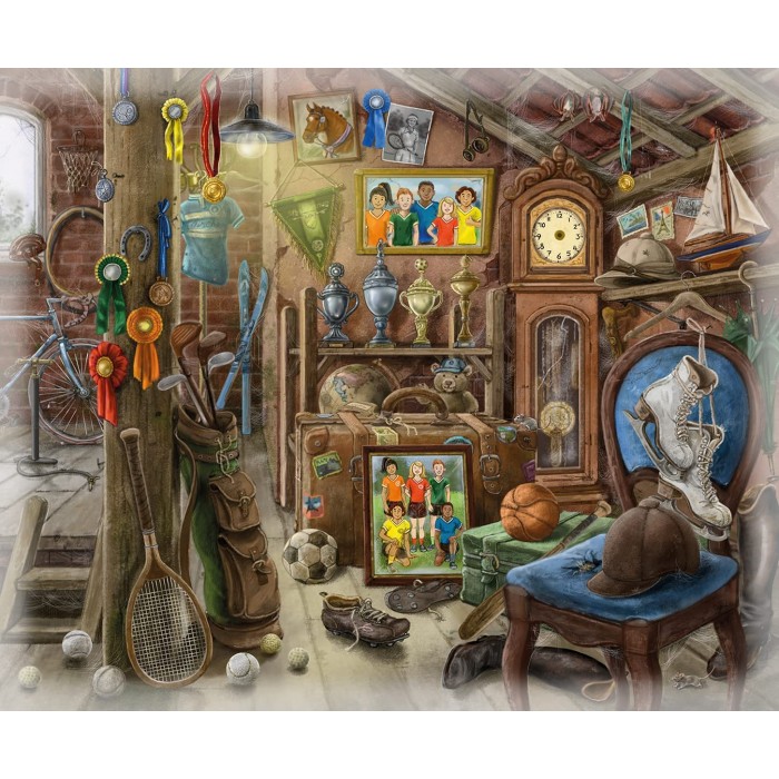  Ravensburger-16881 Exit Puzzle - The Attic