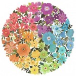 Puzzle  Ravensburger-17167 Fleurs