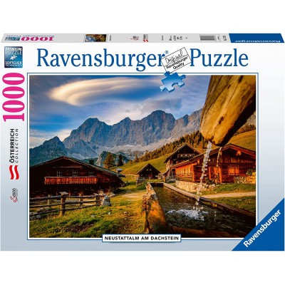 Puzzle Ravensburger-17173 Neustattalm sur le Dachstein