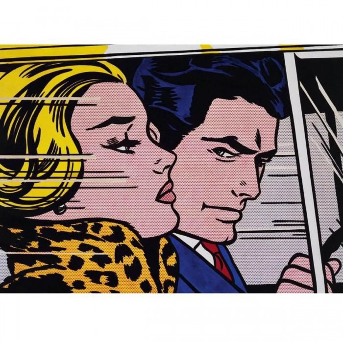 Art Collection - Roy Lichtenstein - In the Car