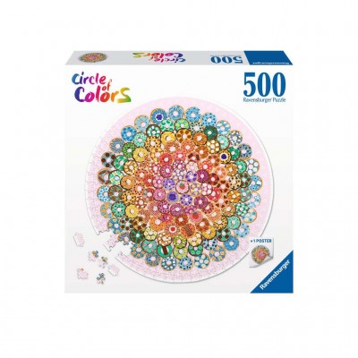 Puzzle Ravensburger-17346 Circle of Colors - Donuts
