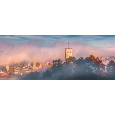 Puzzle Ravensburger-17397 Ravensburg Sous la Brume