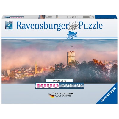 Puzzle Ravensburger-17397 Ravensburg Sous la Brume