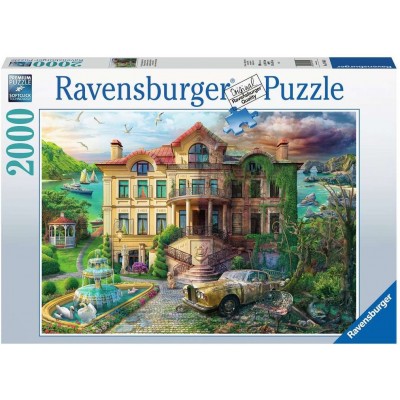 Puzzle Ravensburger-17464 Manoir au Fil du Temps