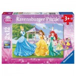   2 Puzzles - Princesses Disney