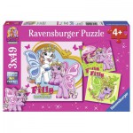   3 Puzzles - Filly Butterfly