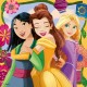 3 Puzzles - Girl Power - Princesses Disney