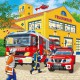3 Puzzles - Les pompiers au travail
