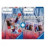   3 Puzzles + Memory - La Reine des Neiges II