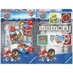   3 Puzzles - Memory - Pat Patrouille