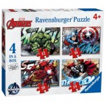   4 Puzzles - Marvel