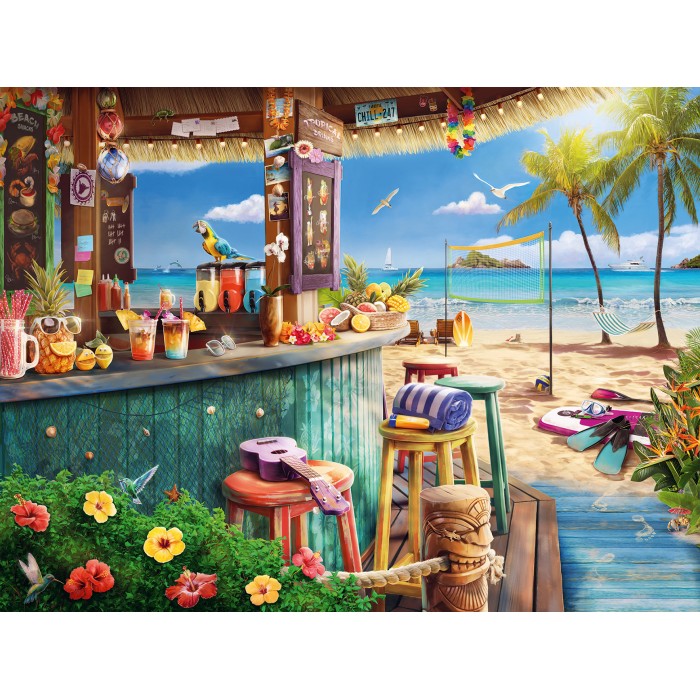 Puzzle   Bar au Bord de la Plage