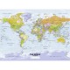 Carte du Monde Politique en Anglais