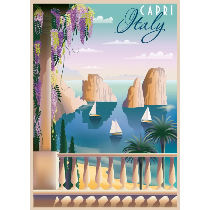 Puzzle   Carte Postale Capri