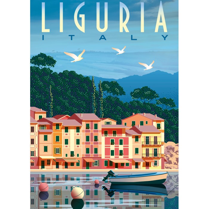 Puzzle   Carte Postale Ligurie