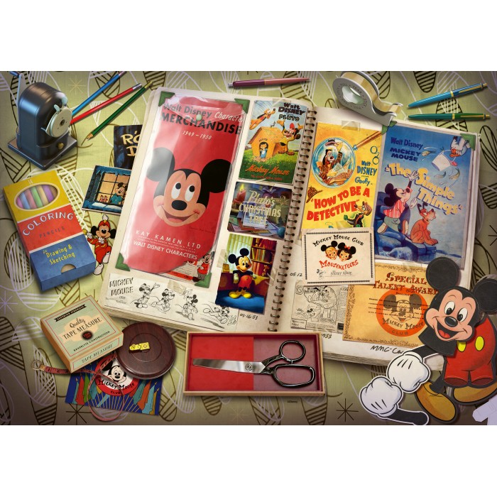 Puzzle   Mickey Année 1950