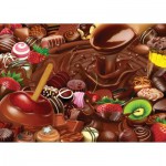 Puzzle   Pièces XXL - Chocolat