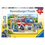 Puzzle   Pompiers et Policiers