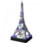   Puzzle 3D avec LED - Tour Eiffel Disney