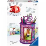   Puzzle 3D - Pot à Crayons - Chevaux