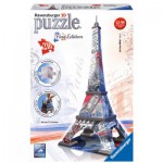   Puzzle 3D - Tour Eiffel Flag Edition