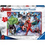   Puzzle Géant de Sol - Pièces XXL - Marvel Avengers